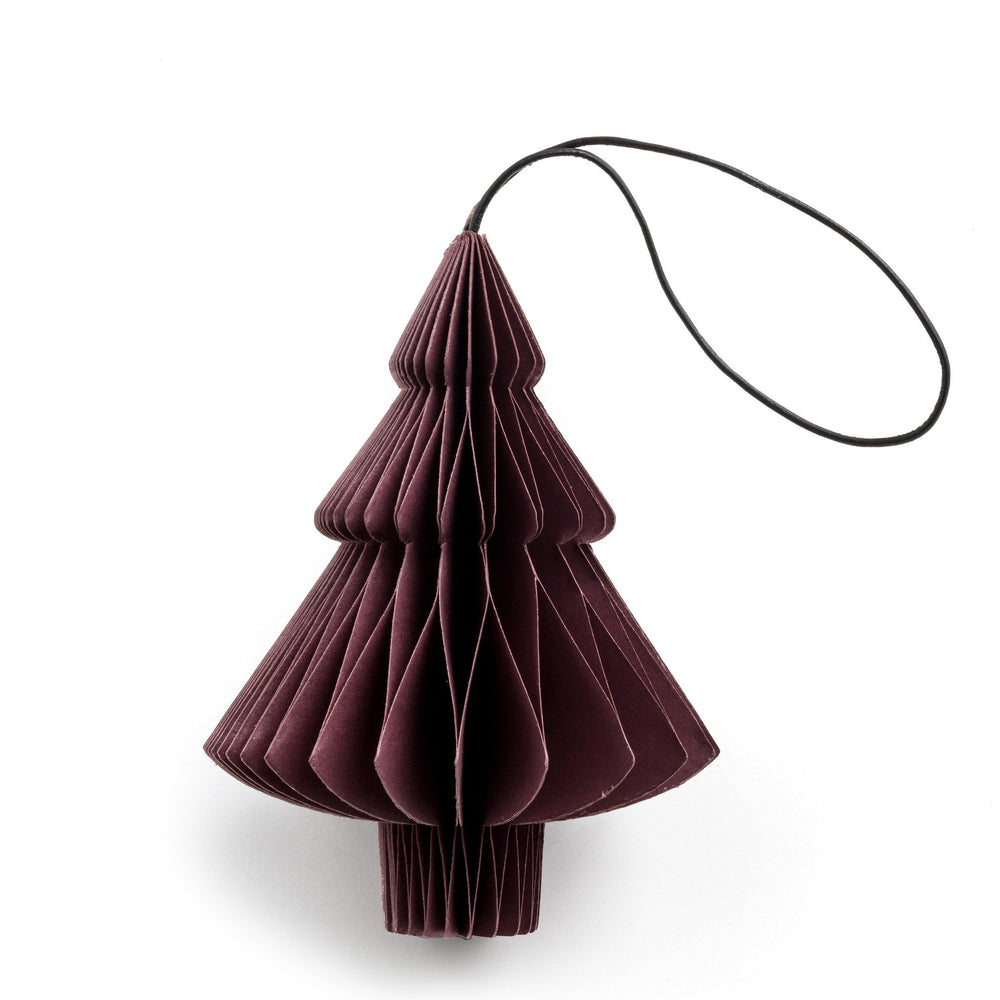 paper tree, dark red