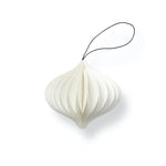 Nordstjerne Sustain Folded Ornament Onion, White