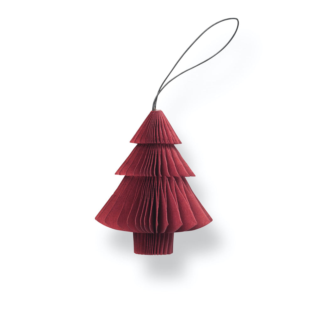 Nordstjerne Sustain Folded Ornament Tree, Red