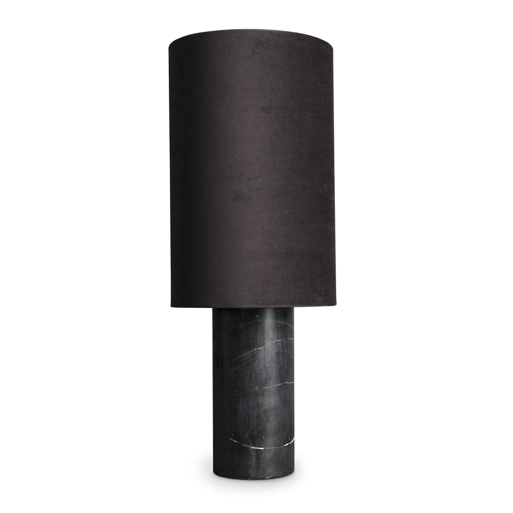 statement lamp, black