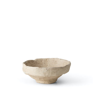 
                  
                    SUSTAIN sculptural papier mache bowl, sand
                  
                