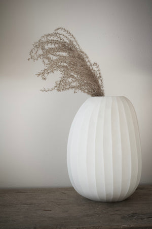 
                  
                    Organic vase, opal white
                  
                