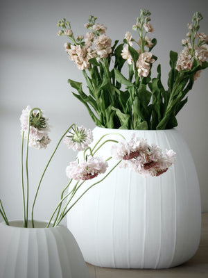 
                  
                    Organic vase, opal white
                  
                